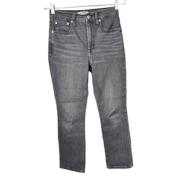 Madewell Women's Jeans Size 25 Slim Demi-Boot Black Wash - Picture 1 of 7